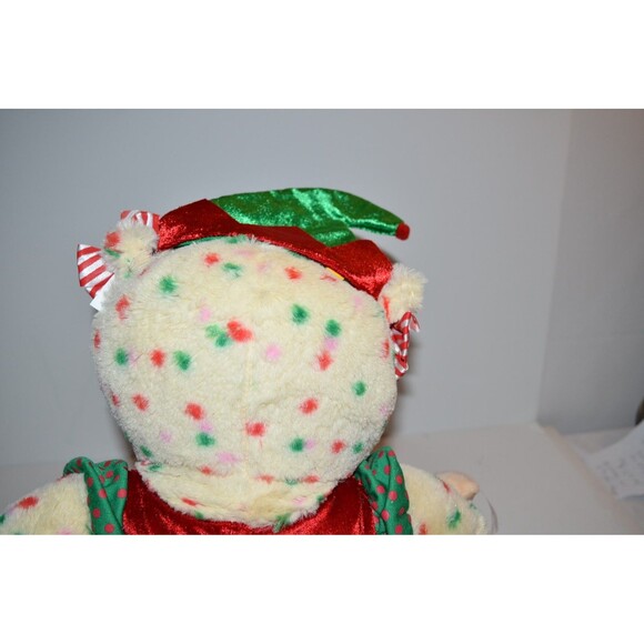 BUILD A BEAR Christmas Holiday Sugar Cookie Plush Sprinkle  Bear 18” w outfit - Picture 5 of 8